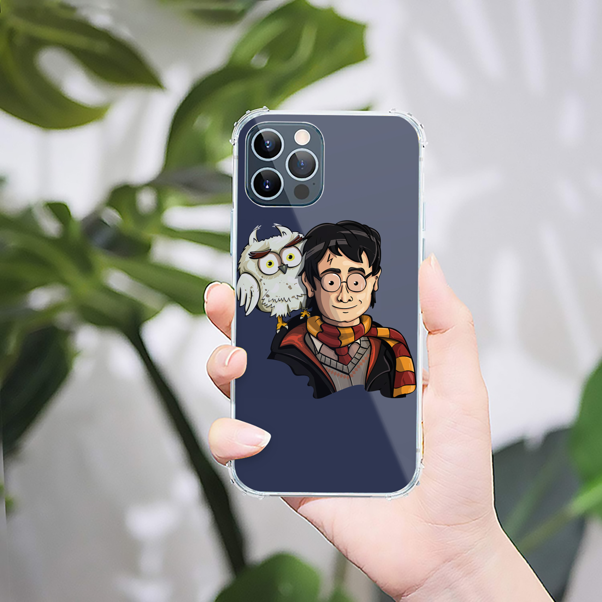 （画像用） Harry Potter ハリー・ポッターシリーズ 【iPhone 12シリーズ対応】透明スマホケース（クリアソフトケース）